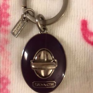 Coach multi turn lock key chain